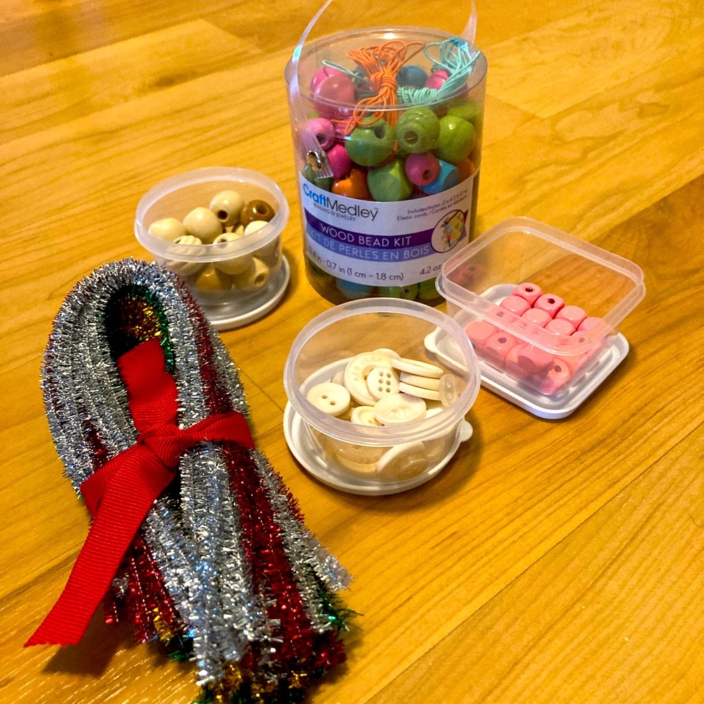 Beading activity for kids